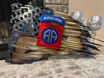 Tattered American Flag - 82nd Airborne Edition