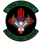 43rd intelligence Logo, | Metal Art | Military