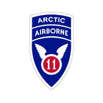 Tattered American Flag - 11th Arctic Airborne Edition