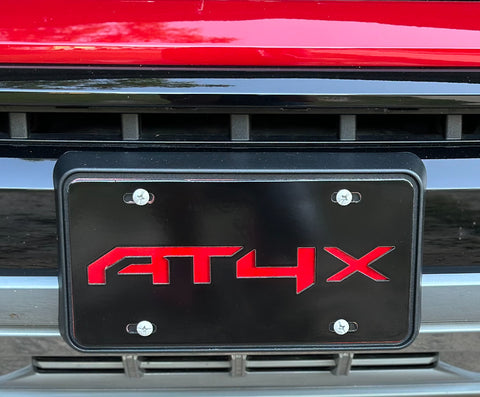 License Plate | AT4 X Edition