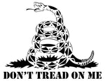 Tattered American Flag - Don’t Tread On Me Edition