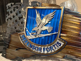 Tattered American Flag - Security Forces Defender Fortis Edition