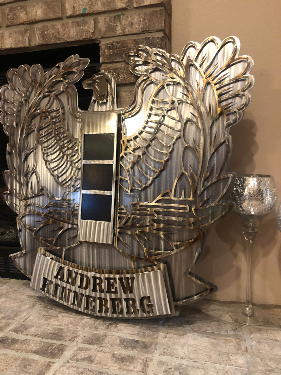 Chief Warrant Officer - Metal Wall Art – Mind Bending Metal Art